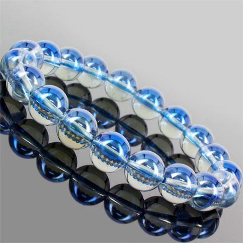 アクアオーラ水晶 3A ブレスレット 8mm〔BE5-92-8m1p〕