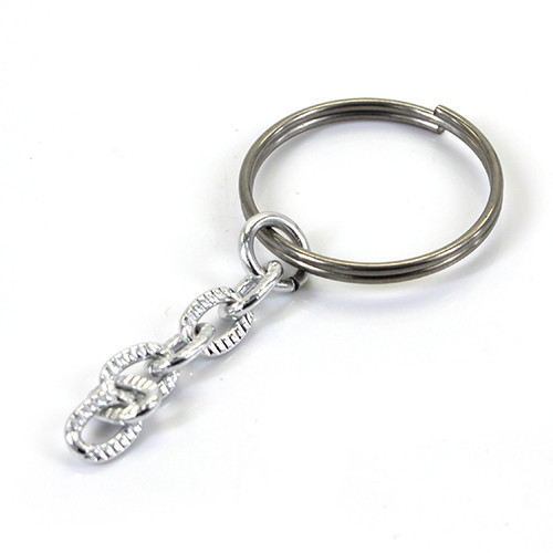 キーホルダー パーツ 10個入り 手芸パーツ/手芸用品/材料 1点 〔G0019〕