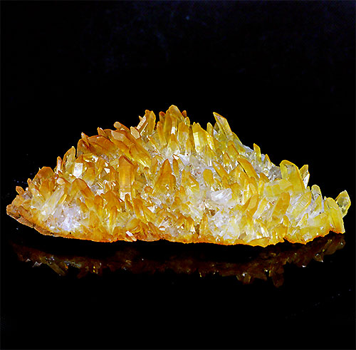 〔D122-6〕極上品 希少 アーカンソー州産 ゴールデンヒーラー クラスター Arkansas Golden Healer【メール便不可】