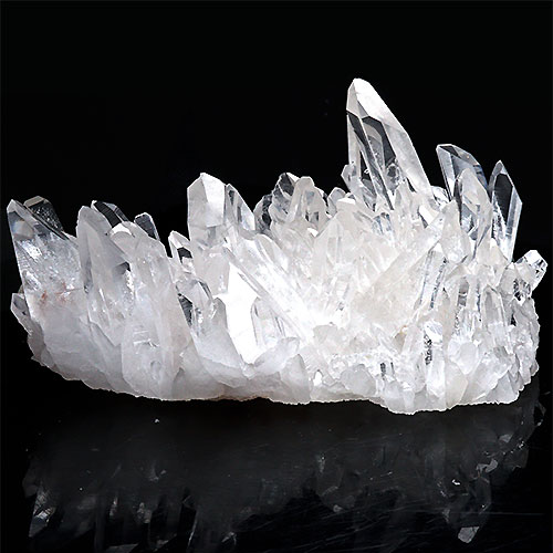 〔D123-10〕極上品 アーカンソー州産 水晶 クラスターARKANSAS CRYSTAL ギャランティーカード付【メール便不可】