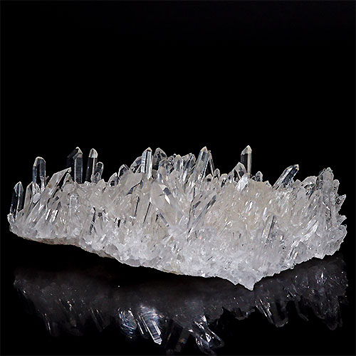 〔D123-18〕極上品 アーカンソー州産 水晶 クラスターARKANSAS CRYSTAL ギャランティーカード付【メール便不可】