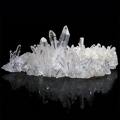 〔D123-8〕極上品 アーカンソー州産 水晶 クラスターARKANSAS CRYSTAL ギャランティーカード付【メール便不可】