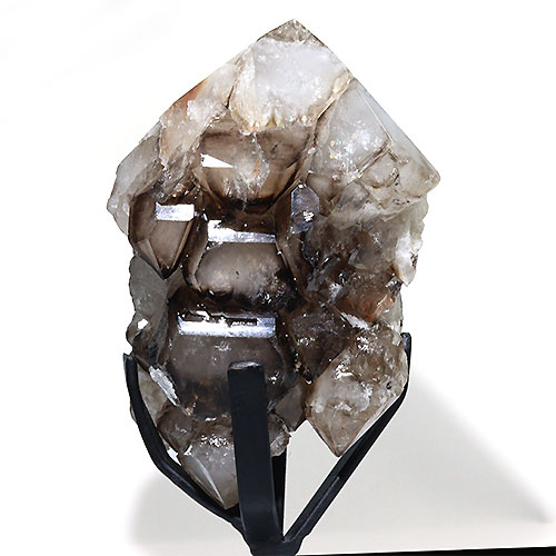 〔D134-5〕ジャカレーエレスチャル水晶 アリゲータークォーツ バイーア州 アレグレ鉱山 ギャランティーカード付【メール便不可】