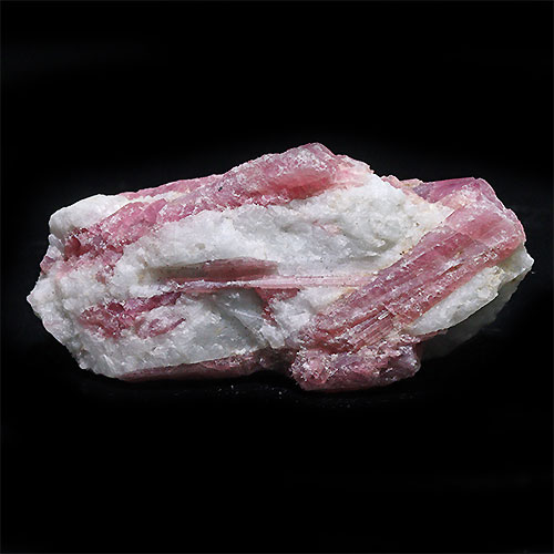 〔D139-6〕ピンクトルマリン結晶 Pink Tourmaline 原石 電気石 Brazil 置物 鉱物標本【メール便不可】