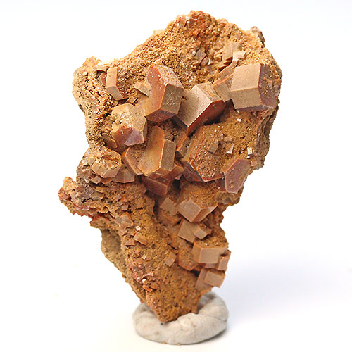 〔D375-2〕高品質 バナジナイト(褐鉛鉱) モロッコ産 Vanadinite 鉱物原石【FOREST 天然石 パワーストーン】