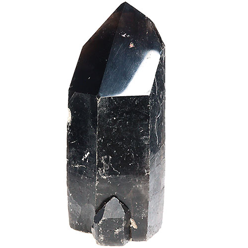 〔D381-3〕高品質 ブラジル産 スモーキークォーツ 黒水晶 ポイント【メール便不可】