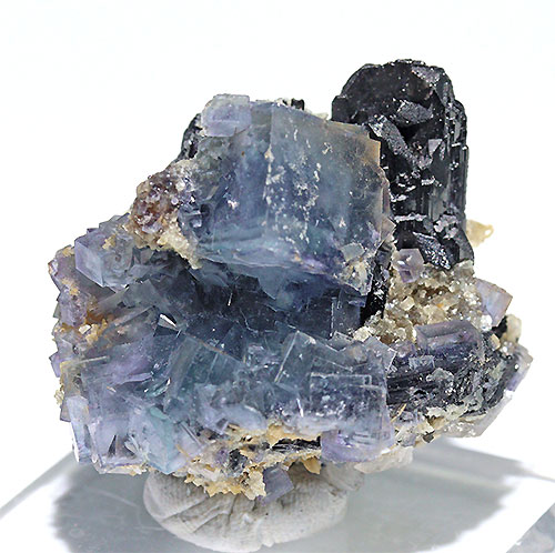 〔D435-24〕中国/湖南省瑶崗仙鉱山 Fluorite フローライト 蛍石 ヤオガンシャン鉱山 結晶 原石【メール便不可】