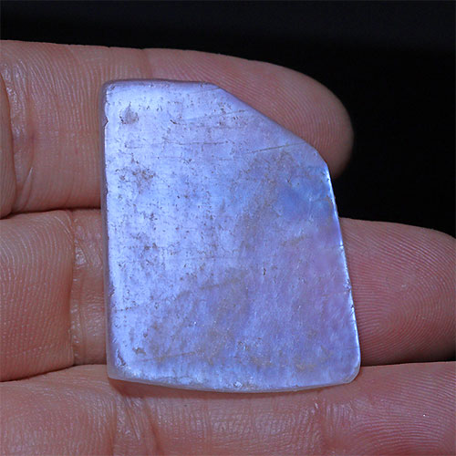 〔D443-3〕幻想シラー ブルームーンストーン 原石 スライス 素材 Blue moonstone