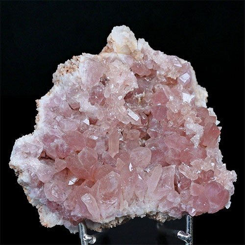 〔D86-216〕希少 ピンクアメジスト アルゼンチン産 ジオード クラスター 晶洞 原石