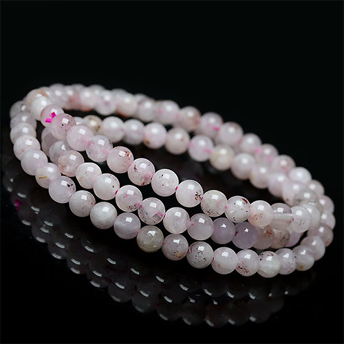 〔K1247〕お買い得 約5mm レピドクロサイトインクォーツ 3連 ブレスレット