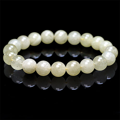 〔K1616-7〕お買い得 約10mm リビアングラス 隕石 Libyan desert glass ブレスレット 【FOREST 天然石 パワーストーン】