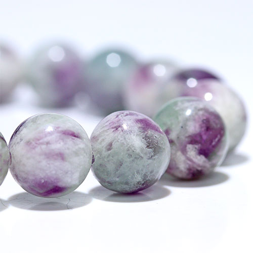 FOREST-STONE / 〔K1959-1〕約9mm エンジェルフェザーフローライト