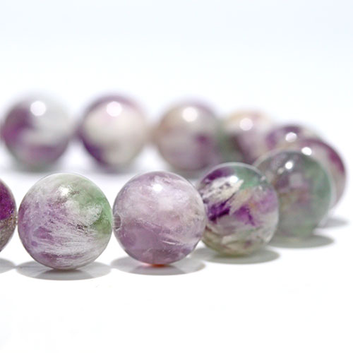 FOREST-STONE / 〔K1959-4〕約11mm エンジェルフェザーフローライト