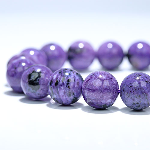 フラーレン　チャロアイト フラーレン チャロアイト チャロアイト12mm｜ファインミネラル