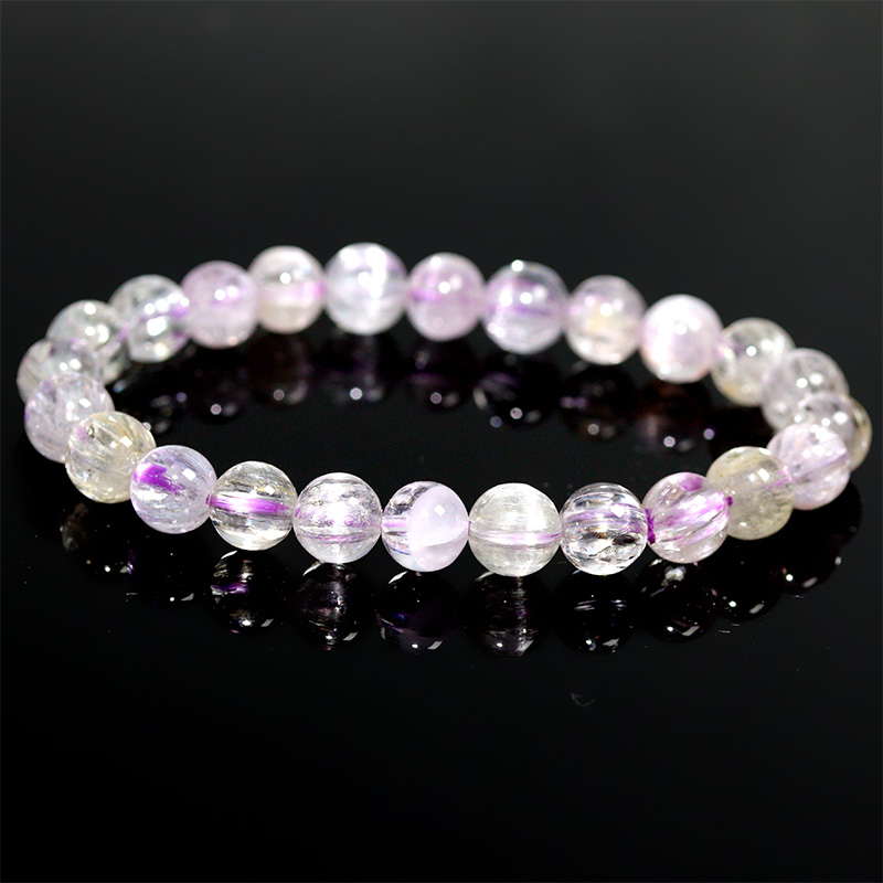 FOREST-STONE / 〔K2213-18〕約7mm キャッツアイクンツァイト