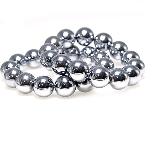 〔K981〕16.5mm 高純度テラヘルツ鉱石 テラヘルツ ブレスレット