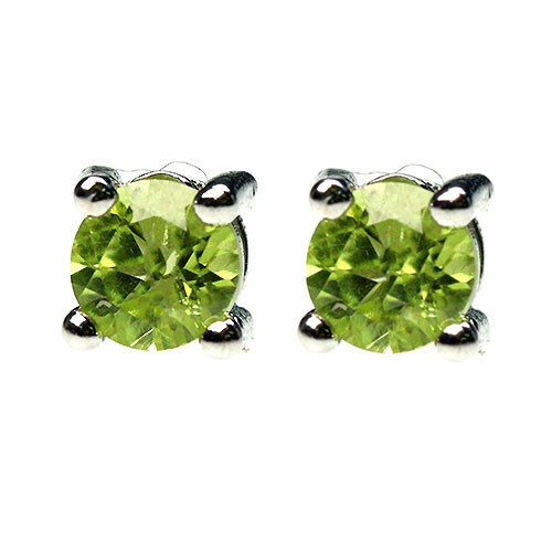 p378/【天然石✧】ペリドット　ウミガメピアス　緑　幸運　パワーストーン　守護 p378【天然石✧】ペリドット ウミガメピアス 緑 幸運