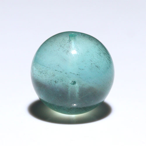 〔Z65-6〕希少 約13mm グリーンアクアマリン Green Aquamarine 粒売り グリーンベリル