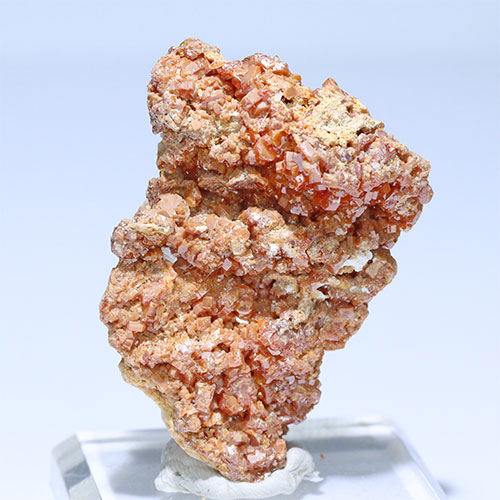 〔D361-17〕バナジナイト(褐鉛鉱) モロッコ産 Vanadinite 1個 鉱物原石【メール便不可】
