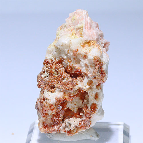 〔D361-23〕バナジナイト(褐鉛鉱) モロッコ産 Vanadinite 1個 鉱物原石【メール便不可】