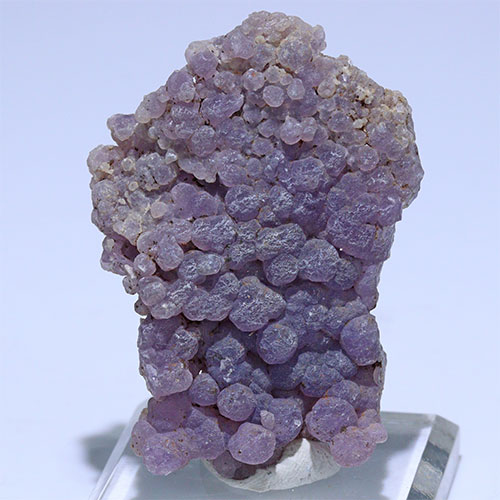 〔D364-68〕インドネシア産 グレープアゲート 標本 鉱物 原石 Grape agate 【FOREST 天然石 パワーストーン】