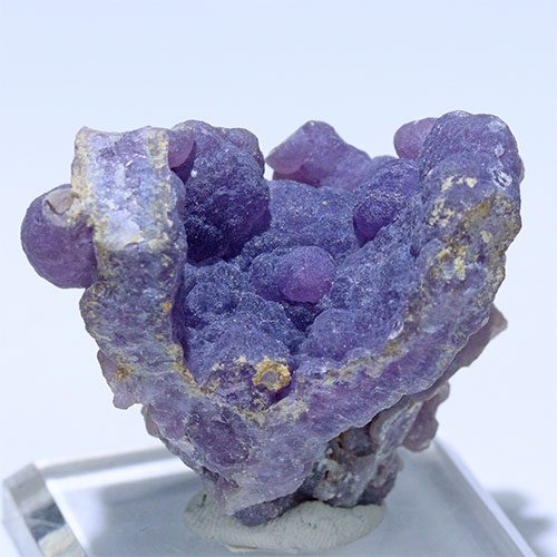 〔D364-69〕インドネシア産 グレープアゲート 標本 鉱物 原石 Grape agate 【FOREST 天然石 パワーストーン】