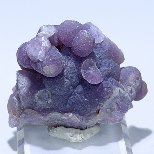 〔D364-70〕インドネシア産 グレープアゲート 標本 鉱物 原石 Grape agate 【FOREST 天然石 パワーストーン】