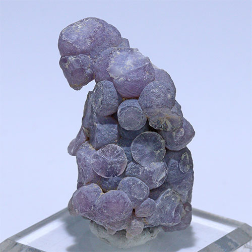 〔D364-73〕インドネシア産 グレープアゲート 標本 鉱物 原石 Grape agate 【FOREST 天然石 パワーストーン】