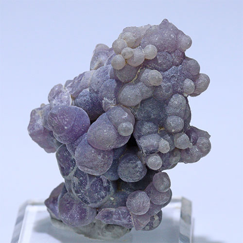 〔D364-75〕インドネシア産 グレープアゲート 標本 鉱物 原石 Grape agate 【FOREST 天然石 パワーストーン】