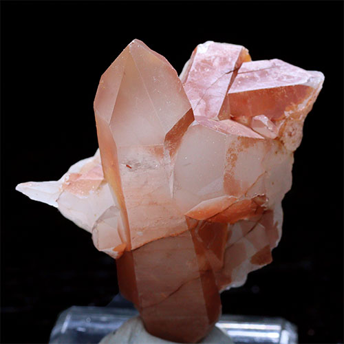 〔D452-11〕コリント産 タンジェリンクォーツ クラスター マンダリンクォーツ Tanjerine Quartz 蜜柑水晶【メール便不可】