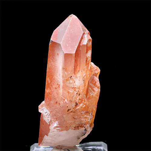 〔D452-14〕コリント産 タンジェリンクォーツ クラスター マンダリンクォーツ Tanjerine Quartz 蜜柑水晶【メール便不可】