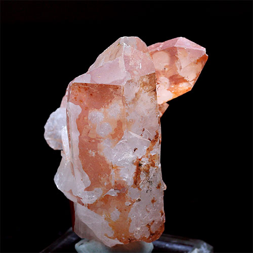 〔D452-8〕コリント産 タンジェリンクォーツ クラスター マンダリンクォーツ Tanjerine Quartz 蜜柑水晶【メール便不可】