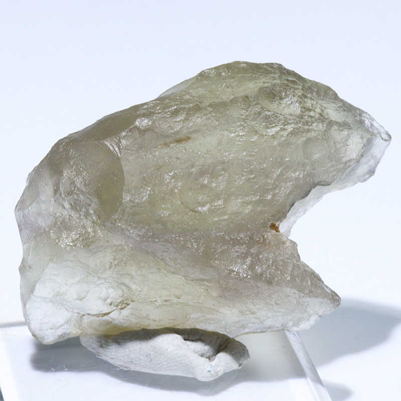 〔D455-11〕トップクォリティ パープルリビアングラス 隕石 原石 鉱物 Libyan desert glass