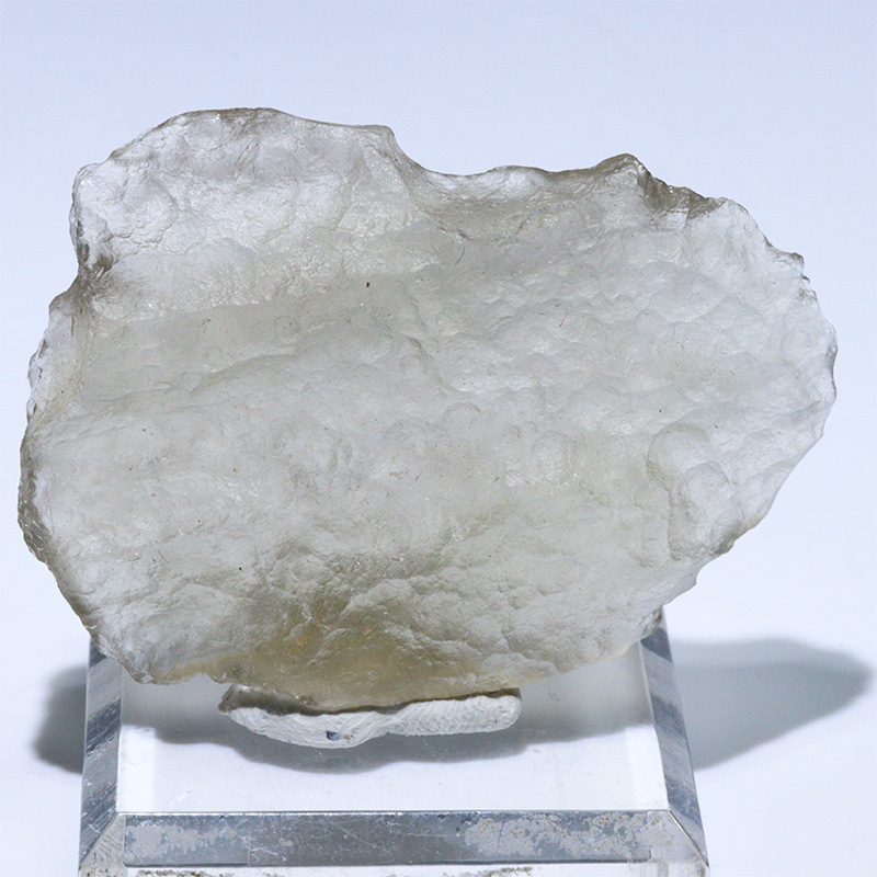 〔D455-17〕トップクォリティ パープルリビアングラス 隕石 原石 鉱物 Libyan desert glass