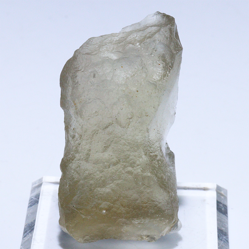 〔D455-19〕トップクォリティ パープルリビアングラス 隕石 原石 鉱物 Libyan desert glass
