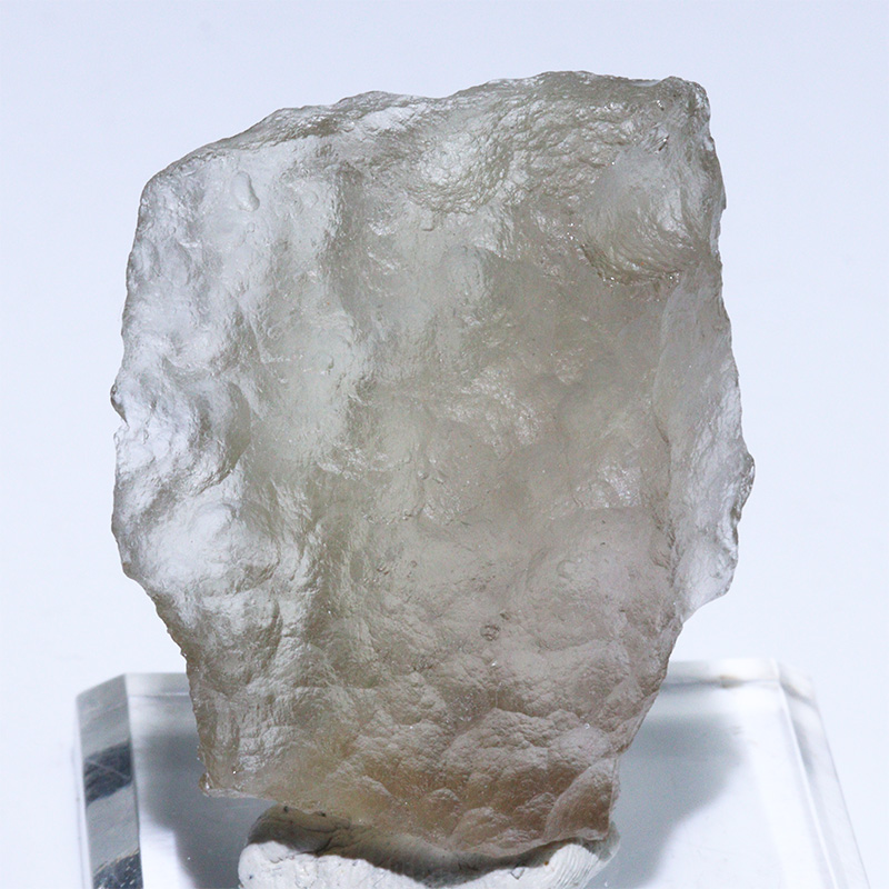 〔D455-21〕トップクォリティ パープルリビアングラス 隕石 原石 鉱物 Libyan desert glass