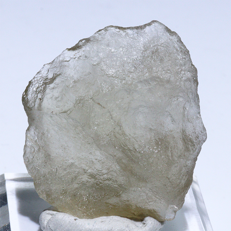 〔D455-26〕トップクォリティ パープルリビアングラス 隕石 原石 鉱物 Libyan desert glass