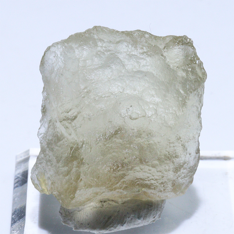 〔D455-29〕トップクォリティ パープルリビアングラス 隕石 原石 鉱物 Libyan desert glass