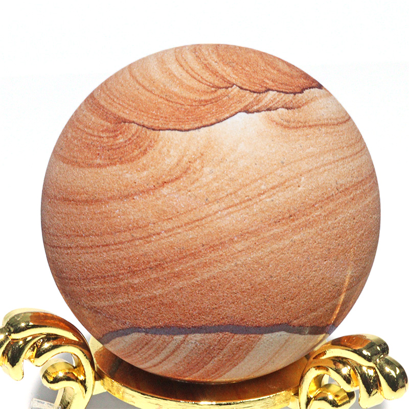 〔D458-12〕約5cm ナバホストーン スフィア サンドストーン Navajo stone【アメリカ・アリゾナ州産】【メール便不可】