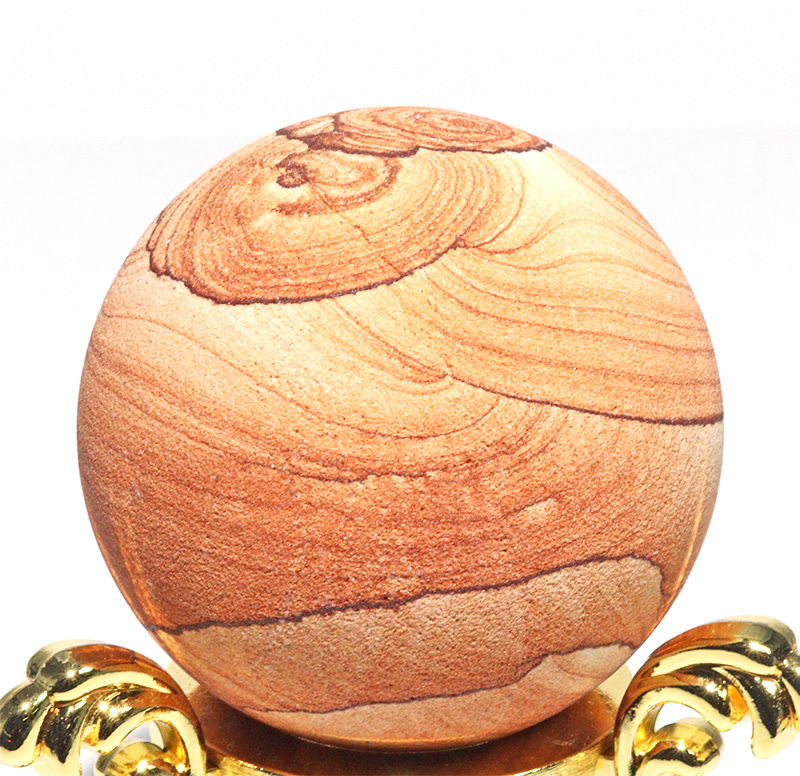 〔D458-3〕約5cm ナバホストーン スフィア サンドストーン Navajo stone【アメリカ・アリゾナ州産】【メール便不可】