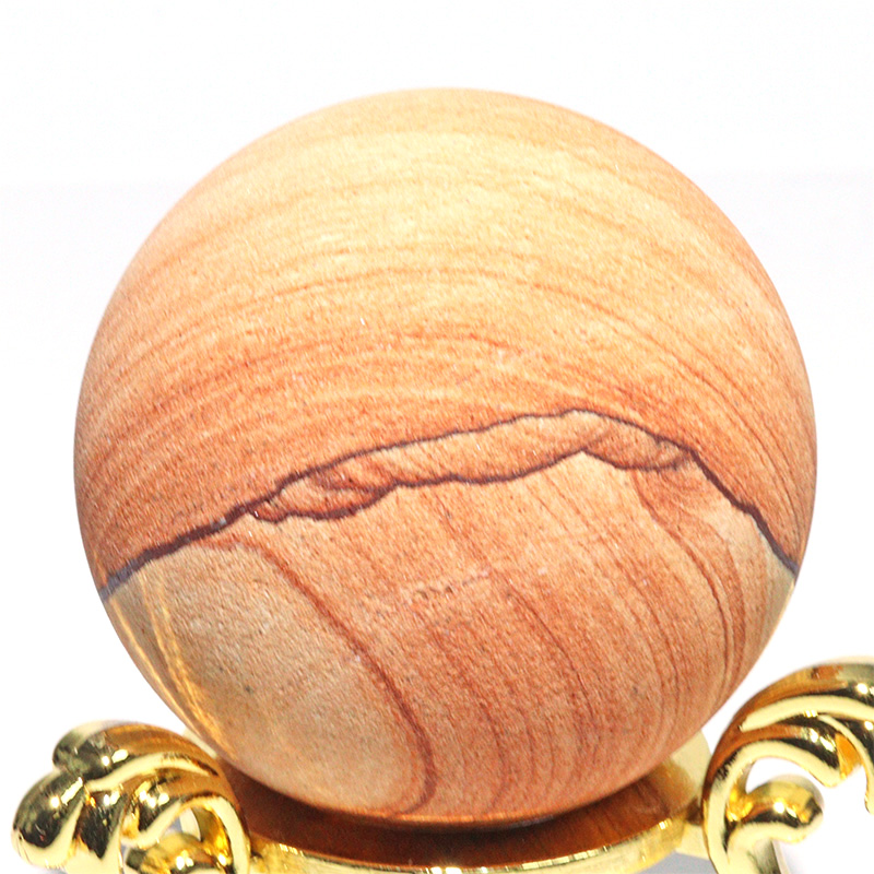 〔D458-5〕約5cm ナバホストーン スフィア サンドストーン Navajo stone【アメリカ・アリゾナ州産】【メール便不可】