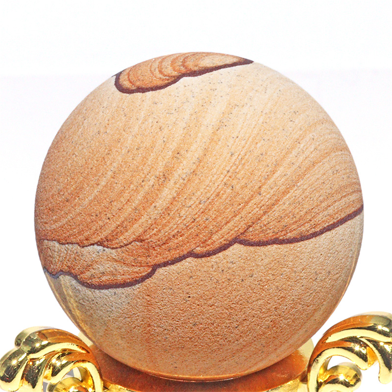 〔D458-8〕約5cm ナバホストーン スフィア サンドストーン Navajo stone【アメリカ・アリゾナ州産】【メール便不可】