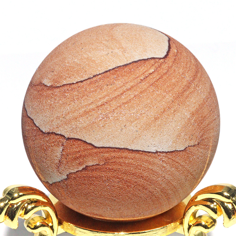 〔D458-9〕約5cm ナバホストーン スフィア サンドストーン Navajo stone【アメリカ・アリゾナ州産】【メール便不可】