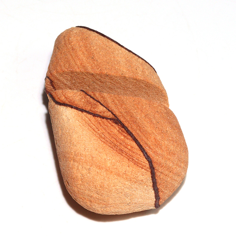 〔D461-11〕ナバホストーン カードスタンド サンドストーン Navajo stone【アメリカ・アリゾナ州産】