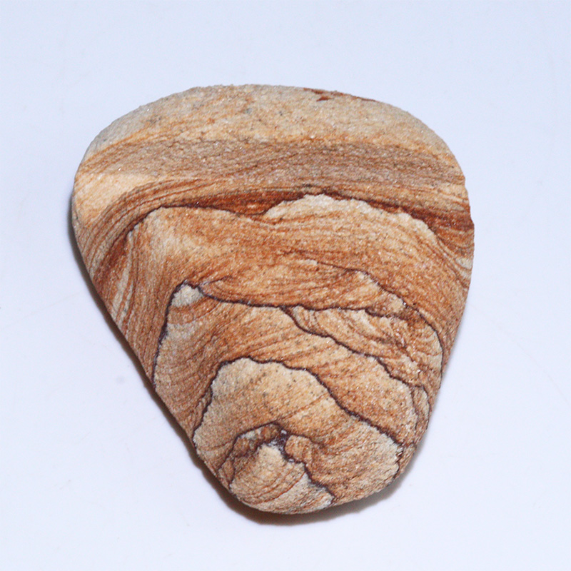 〔D461-6〕ナバホストーン カードスタンド サンドストーン Navajo stone【アメリカ・アリゾナ州産】