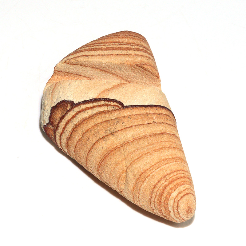 〔D461-8〕ナバホストーン カードスタンド サンドストーン Navajo stone【アメリカ・アリゾナ州産】