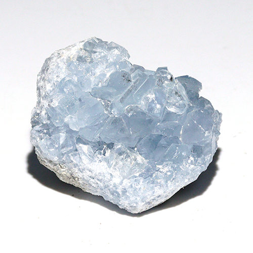 メール便不可 〔D470-47〕マダガスカル産 セレスタイト クラスター Celestite 天青石 セレスティン 浄化 置物