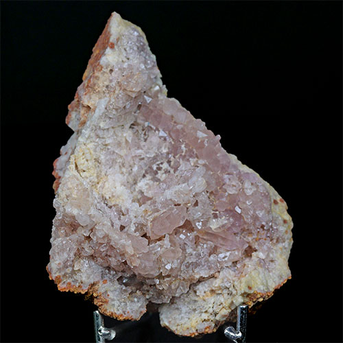 〔D86-219〕希少 ピンクアメジスト アルゼンチン産 ジオード クラスター 晶洞 原石