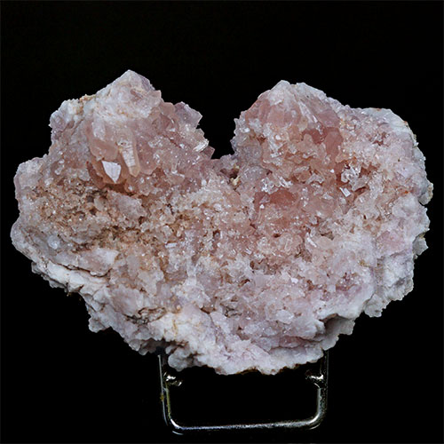 〔D86-220〕希少 ピンクアメジスト アルゼンチン産 ジオード クラスター 晶洞 原石