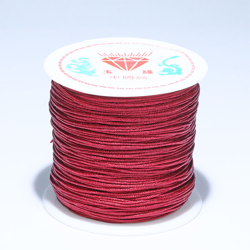〔G1-83-8〕アジアンコード 中国紐 約45m×約0.8mm ハンドメイド 手芸 中国結